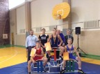 nuotraukoje iš kairės: treneris Nerijus Peleckis, Tadas Minetas, Justas Augustis, Vilius Povilaitis, treneris Saulius Jurčys, Aurimas Kuoris ir Dainius Rimkus.