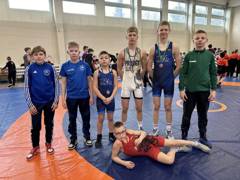 Lietuvos graikų - romėnų imtynių U13 ir U17 žaidynės