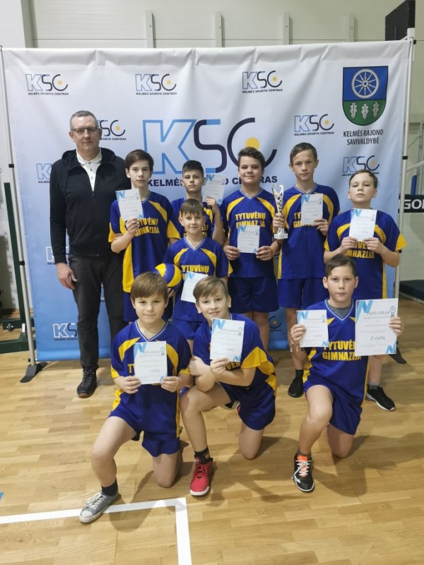 Rajono mokinių berniukų 5-6 klasių kvadrato varžybos