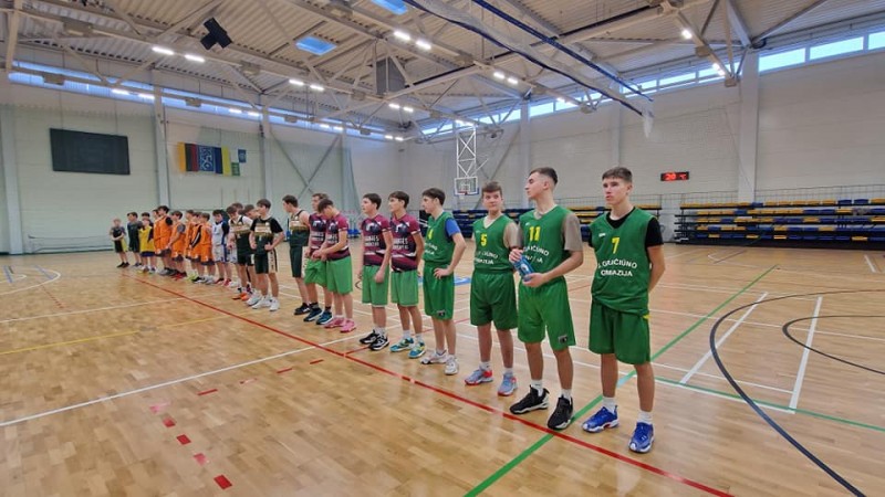 Rajono mokyklų žaidynių krepšinio 3x3 varžybos