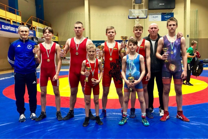 Tarptautinis laisvųjų imtynių jaunučių turnyras skirtas olimpiečio Ričardo Pauliukonio prizams laimėti