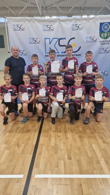Rajono mokyklų žaidynių berniukų 5-6 klasių kvadrato varžybos